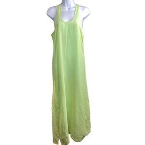 Wrapsody Boutique Women's Maxi Dress Size L Lightweight Bright Breezy Barefoot
